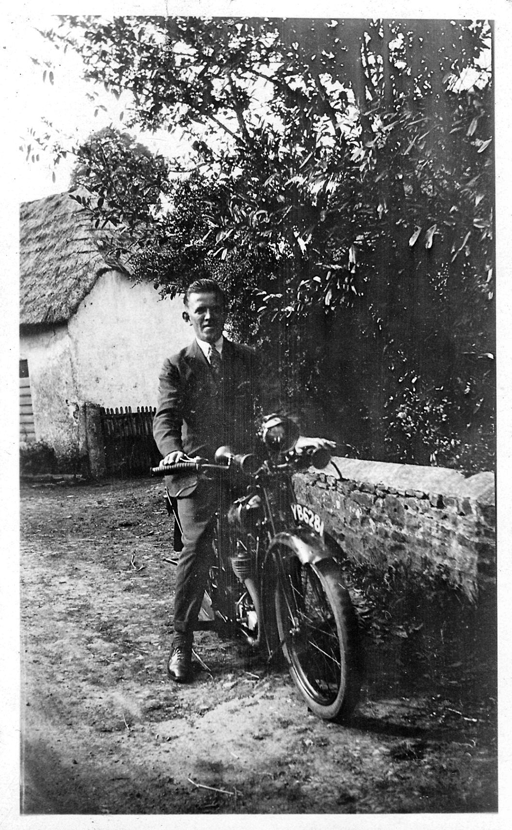 Eric's uncle Jim on his bike