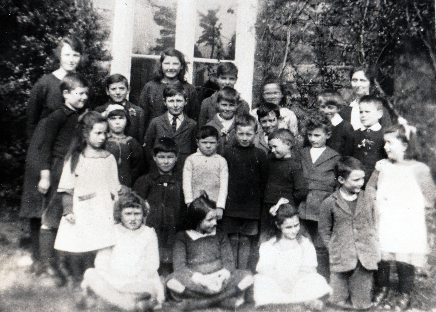 Luccombe school photo 1923
