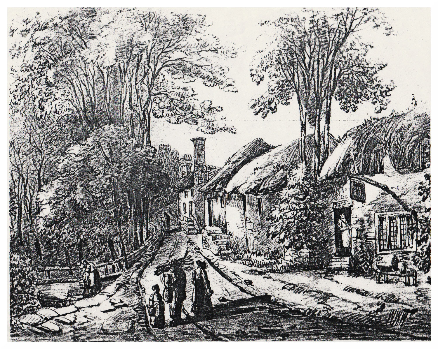 A drawing by Wheatley
